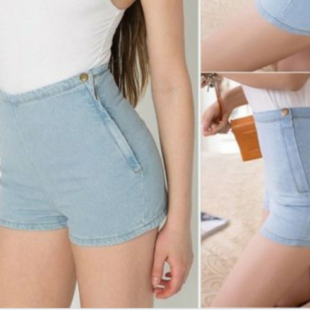 American Apparel Denim Shorts